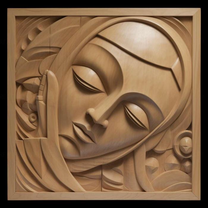 نموذج ثلاثي الأبعاد لآلة CNC 3D Art 